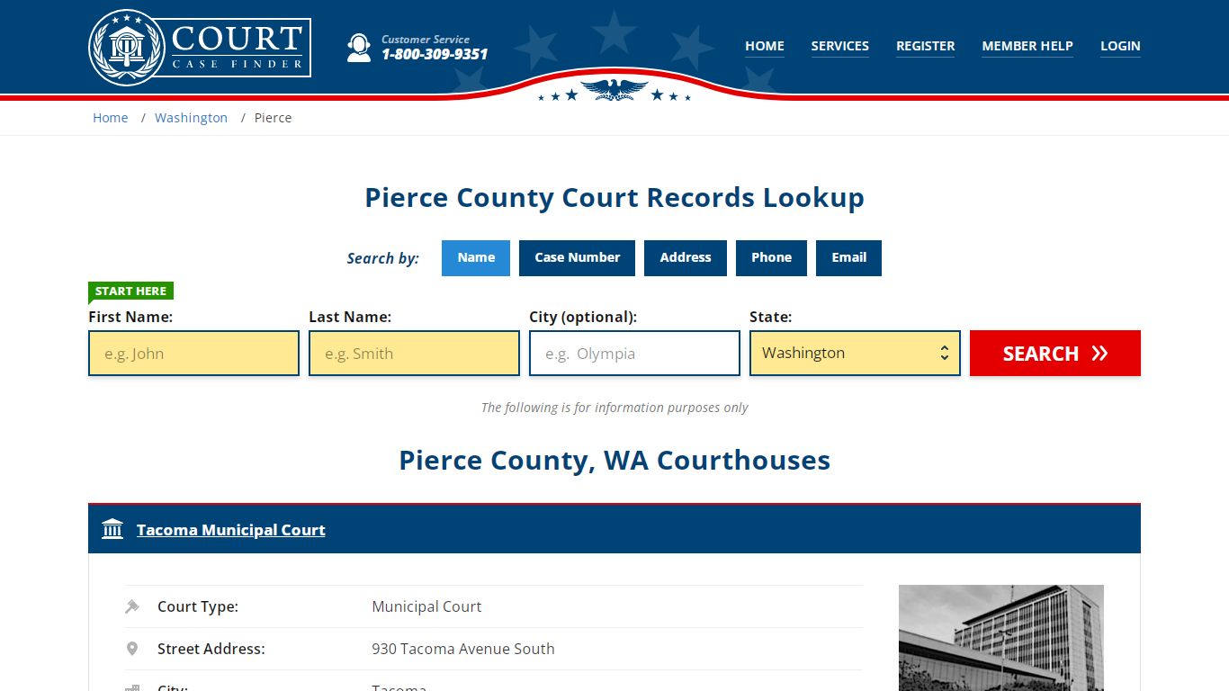 Pierce County Court Records | WA Case Lookup